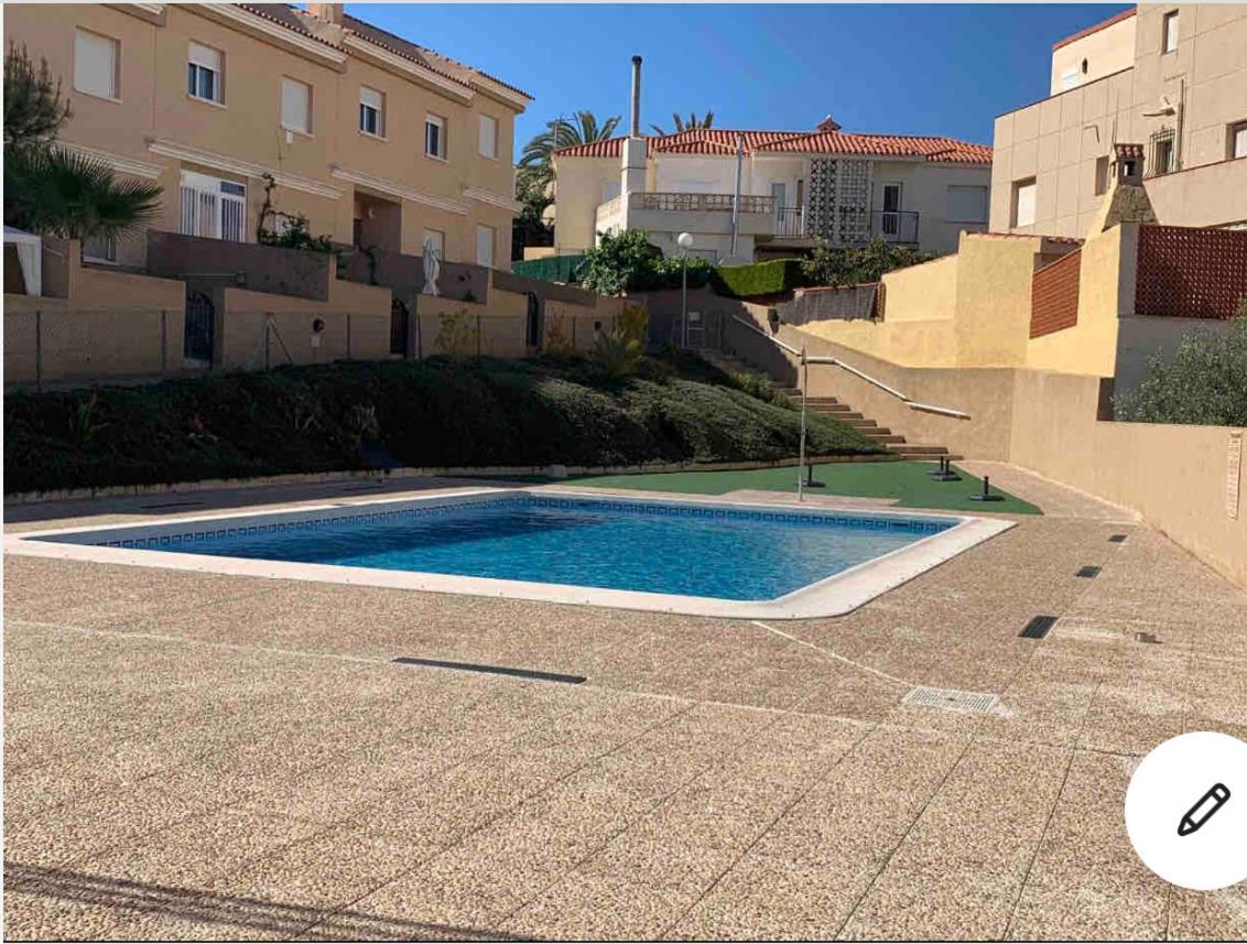 Adosado Cerca De La Playa Y Club De Buceo Con Piscina En Calabardina, Aguilas Экстерьер фото